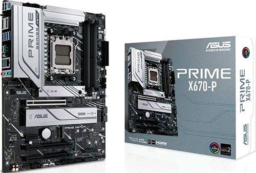 Материнская плата Asus PRIME X670-P (AM5, ATX)