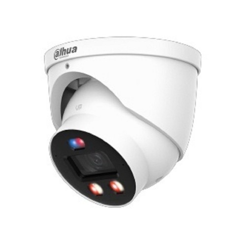 DAHUA DH-IPC-HDW3849HP-AS-PV-0280B-PRO Уличная купольная IP-видеокамера WizColor с ИИ и активным сдерживанием 8mp, 1/1.8” CMOS, объектив 2.8мм, видеоаналитика, ИК 30м, LED 30м, IP67