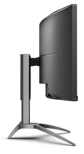 AG493UCX 49" AOC AG493UCX Curved 1800R 5120x1440 120Гц VA LED 32:9 4ms 2*HDMI DP USB-C/4xUSB3.2 80M:1 3000:1 178/178 550cd  HAS Swivel Speakers 2*5w Black