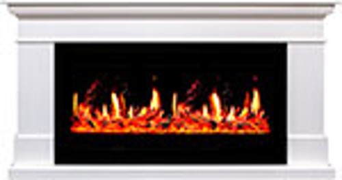 Камин Royal Flame California с очагом 5D V-ART 40, белый