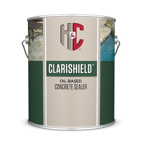 H&C ClariShield Oil-Based Concrete Sealer Лак для камня, бесцветный, глянцевый, 3,78 л