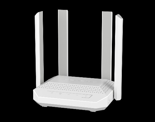 Маршрутизатор Keenetic Sprinter, Wi-Fi акселератор, 3 LAN-порта, белый (KN-3711)