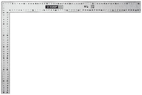 ЗУБР УПН-60, 600 х 400 мм, нержавеющий плотницкий угольник, Профессионал (3434-61)