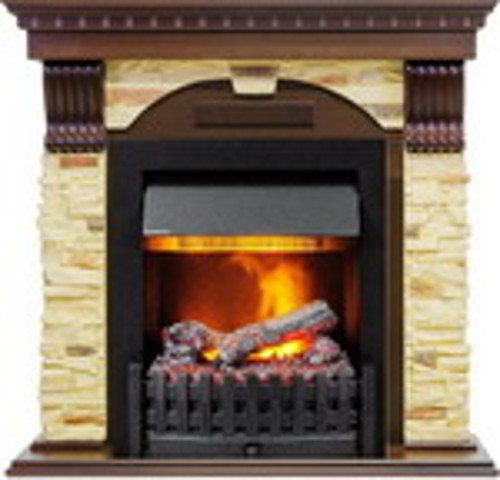 Камин Dimplex Dublin арочный сланец с очагом Danville Delux Black (темный дуб) 1364879157