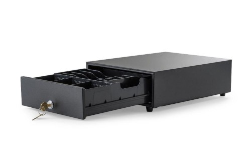 Денежный ящик АТОЛ SB-245-B черный, 245x320x90, механический