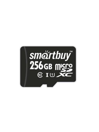 Карта памяти SmartBuy microSDXC 256Gb UHS-I Cl10 +ад, SB256GBSDCL10-01