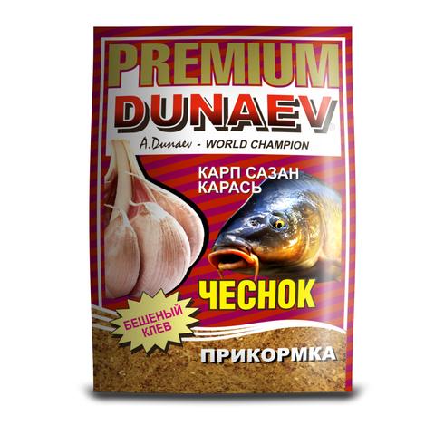 Прикормка "DUNAEV-PREMIUM" 1кг Карп-Сазан Чеснок (FLZ029)