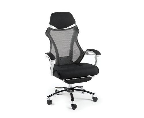 Кресло офисное 007 black (white plastic)