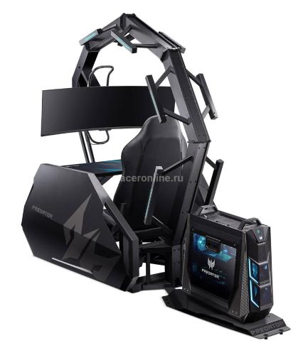 Кресло игровое Acer REDATOR THRONOS AIR PGC 900 черный сиденье черный