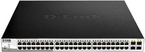 Коммутатор D-Link DGS-1210-52MPP/E2A