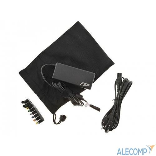 FSP NB 65 Adapter Зарядное уст-во для ноутбука (19V, 65W) +8 сменных разъёмов (PNA0651900)