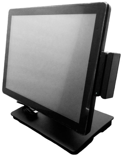 POS-монитор LED 15“ OL-1504T, сенсорный, безрамочный, черный USB, с усиленной подставкой, MSR (1+2+3) USB POS-монитор LED 15“ OL-1504T, сенсорный, безрамочный, черный USB, с усиленной подставкой, MSR (1+2+3) USB