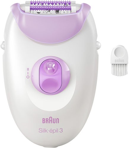 Эпилятор и электробритва для женщин Braun S3 SE 3-000 PUR тип 5320, сухая эпиляция, от сети
