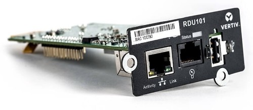 Карта мониторинга RDU101 SNMP Liebert GXT5 Vertiv Liebert Intellislot RDU101 Communications Card Карта мониторинга RDU101 SNMP Liebert GXT5 Vertiv Liebert Intellislot RDU101 Communications Card