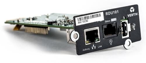 Карта мониторинга RDU101 SNMP Liebert GXT5 Vertiv Liebert Intellislot RDU101 Communications Card