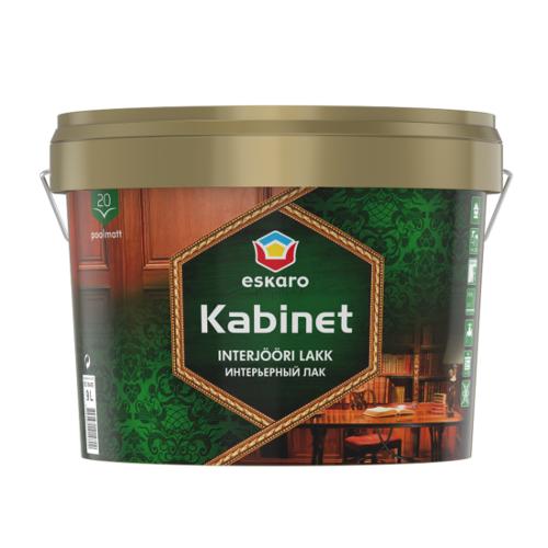 Eskaro Kabinet 20 лак для дерева , полуматовый, 9 л