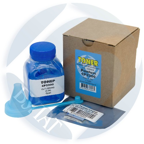 Заправочный комплект БУЛАТ CTL-2000HC Тонер, чип голубой (3500 стр.) для Pantum CP2200