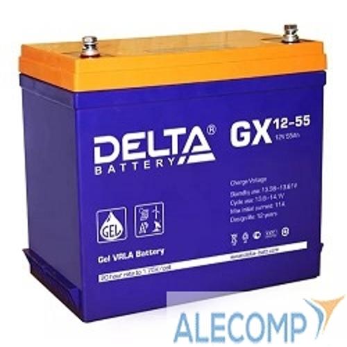Аккумулятор Delta GX 12-55 (55Ah, 12V) GX12-55