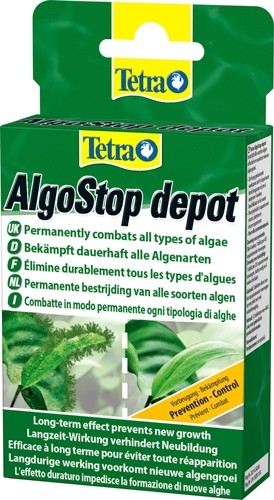 Тетра 298989 AlgoStop depot Средство против водорослей длительного действия 12таб*480л