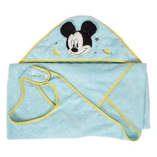 Полотенце-фартук c вышивкой Polini kids Disney baby Микки Маус, бирюзовый