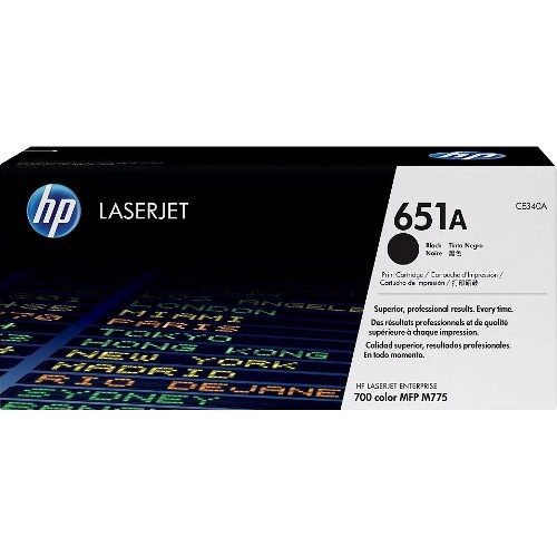 Тонер-картридж HP 651A Black Original LaserJet Toner Cartridge (CE340A)