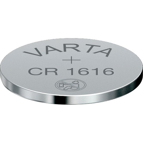 Батарейка Varta ELECTRONICS CR1616 BL1 Lithium 3V (6616) (1/10/100) Varta PRIMARY LITHIUM CR1616 (06616101401)