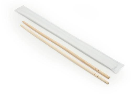 Палочки для суши бамбук в инд. бумаж. уп, 23см, круглые, 100шт/уп (401-863)