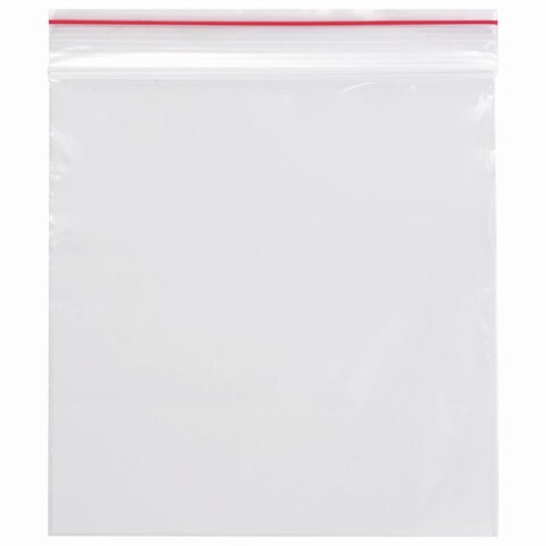 Пакеты Зип Лок (zip-lock) (гриппер), комплект 20 уп./ 100 шт., 100х100 мм, ПВД, толщина 35 микрон, BRAUBERG