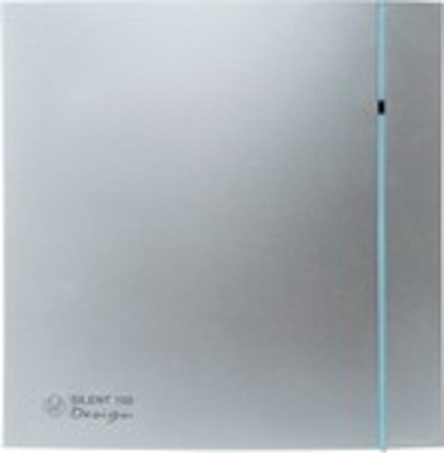 Вентилятор вытяжной Soler & Palau Silent-100 CRZ Design (серебро) 03-0103-122