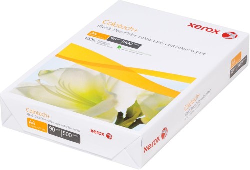 Бумага для цв.лазер.печ. Xerox Colotech + (А4, 90 г/кв.м, 500 л)