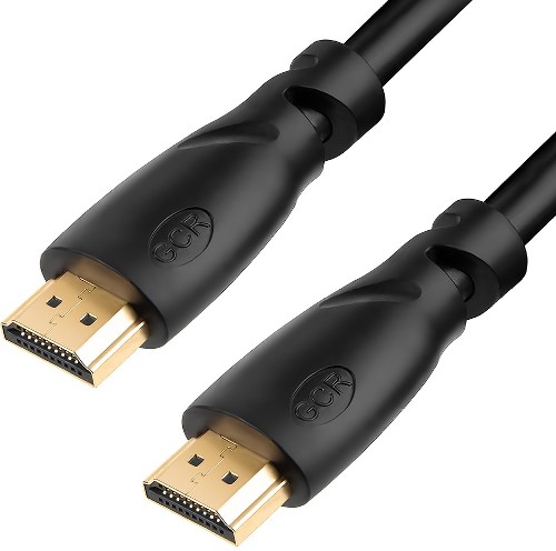 Greenconnect Кабель PROF 20.0m HDMI версия 2.0, черный, OD9.0mm, 28/24 AWG, позолоченные контакты, Ethernet 18.0 Гбит/с, 3D, 4K GCR-HM313-20.0m, тройной экран Greenconnect HDMI (m) - HDMI (m) 20м