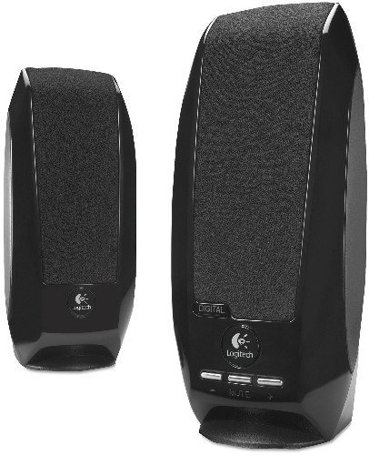 Актив. колонки 2.0 Logitech S150 (980-000029) 1.2Вт, питание от USB, пластик, Black