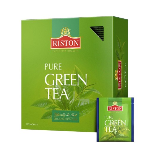 Чай Riston Pure Green Tea зеленый, 2гх100пак