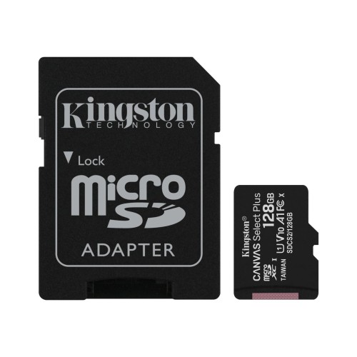 Карта памяти Kingston Canvas Select Plus microSDXC UHS-I +ад, SDCS2/128GB