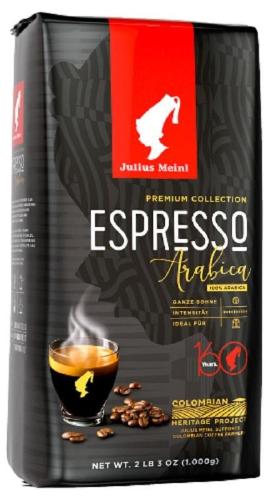 Кофе Julius Meinl Эспрессо Премиум Коллекция в зернах, 1кг (89532)