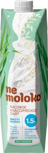 Напиток рисовый Nemoloko Классический лайт, 1л 68203