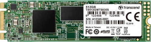 Твердотельный накопитель Transcend MTS830S TS512GMTS830S