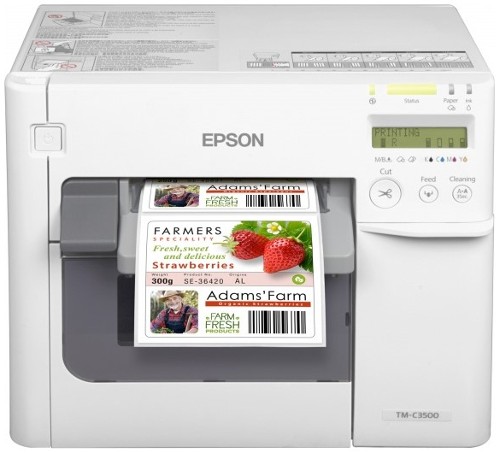 Струйный принтер этикеток Epson ColorWorks TM-C3500 (TM-C3520) C31CD54012CD Струйный принтер этикеток Epson ColorWorks TM-C3500 (TM-C3520) C31CD54012CD