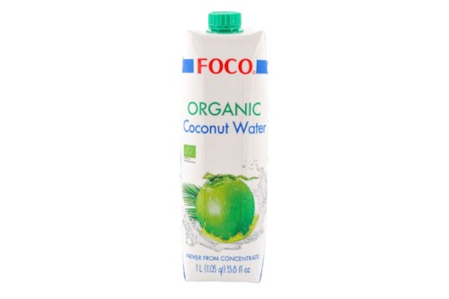 Вода кокосовая Foco Organic без сахара 1 л