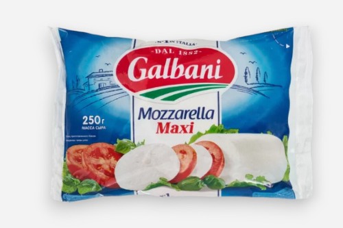 Сыр мягкий Galbani Моцарелла макси 45% 250 г