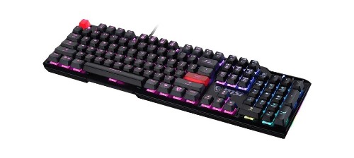 Клавиатура MSI Vigor GK41, игровая, механическая, RGB-подсветка