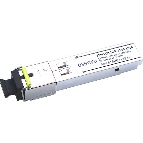 Трансивер OSNOVO SFP-S1SC18-F-1550-1310
