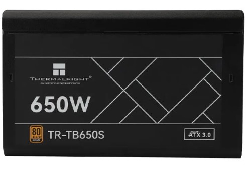 Блок питания 650W Thermalright TR-TB650S 650W 80+ Bronze
