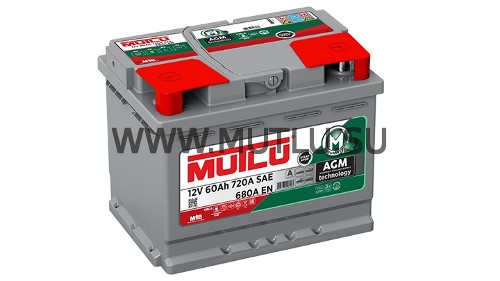 Аккумулятор Mutlu AGM.L2.60.068.A AGM Start-Stop