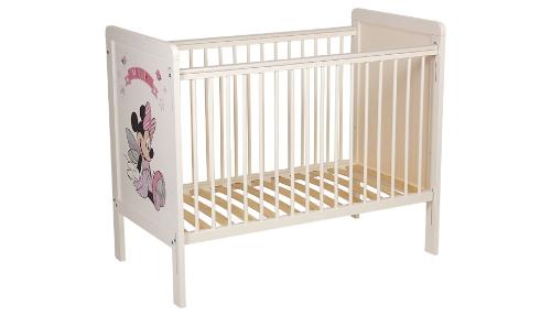 Кроватка детская Polini kids Disney baby 220 &quot;Минни Маус-Фея&quot;, белый-розовый