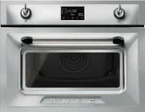 Встраиваемый духовой шкаф с СВЧ Smeg SO4902M1X