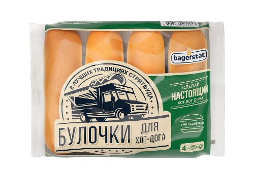 Булочка для хот-дога Bagerstat 240 г