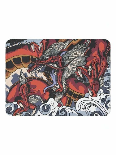 Коврик Red Square Azure Red M 3мм полиэстер (RSQ-40048) 350*255 Цвет: белый, серый, красный, фиолетовый