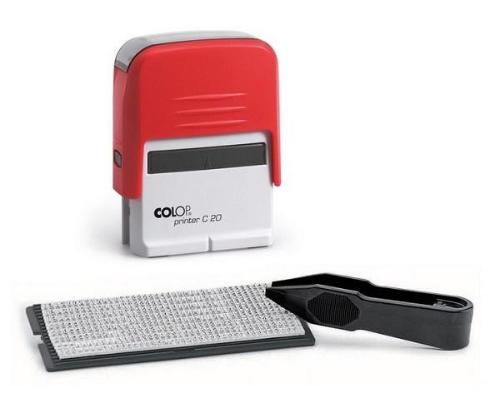 Cамонаборная печать Colop Printer C20/3-Set пластиковый 3 строки, 38х14 (аналог 4911/DB)