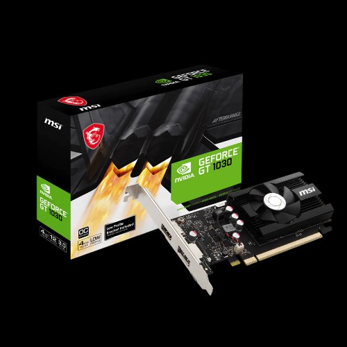 Видеокарта MSI GeForce GT 1030 4GD4 LP OC